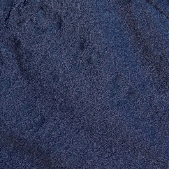 Cynthia Rowley EUC Navy Blue Textured Cropped Ankle Pants size 14 - Picture 5 of 8